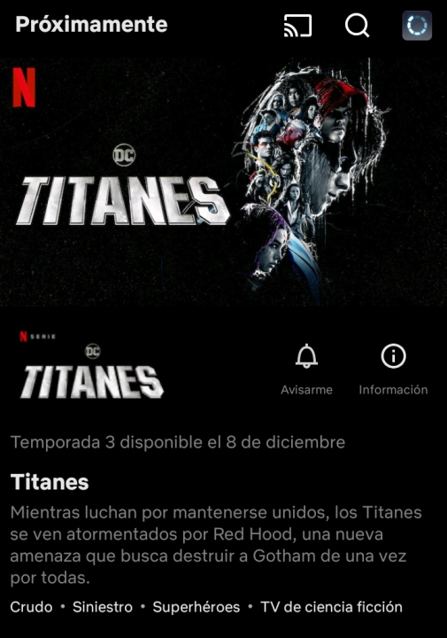 La tercera temporada de Titans ya tiene fecha de estreno para Latinoamérica  - Sneak Peek
