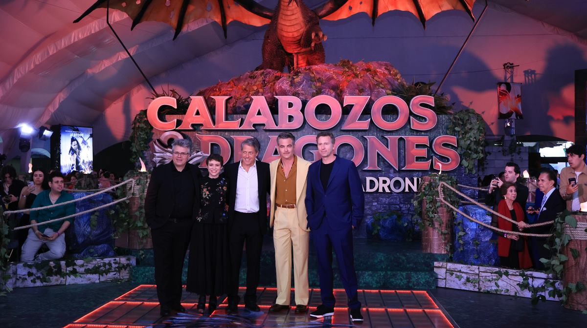 Así se vivió la visita del elenco de Calabozos y Dragones en México